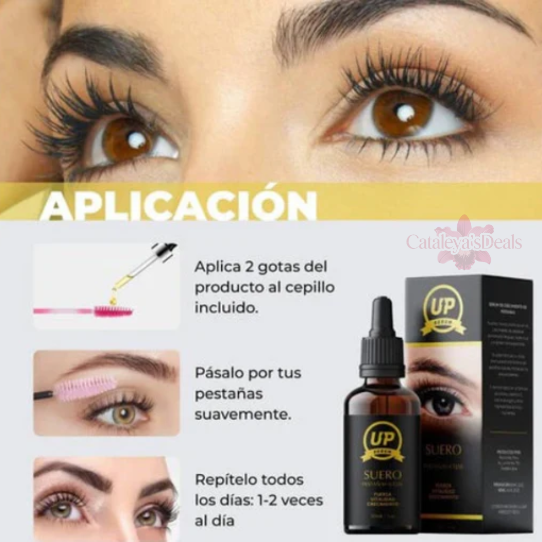 Serum para Crecimiento de Pestañas y Cejas - Orgánico